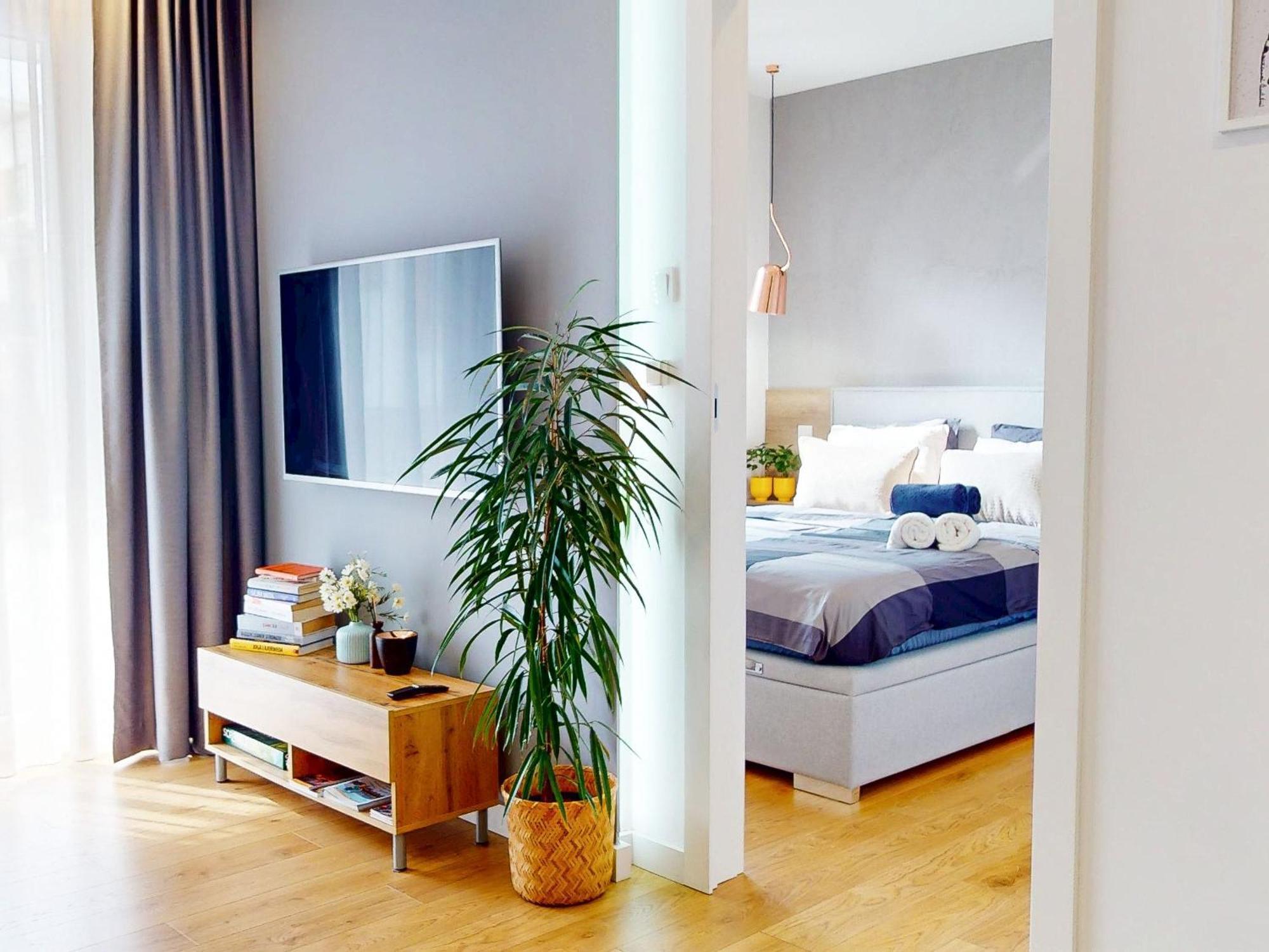 Apartament Green Z Garazem Podziemnym 바르샤바 외부 사진